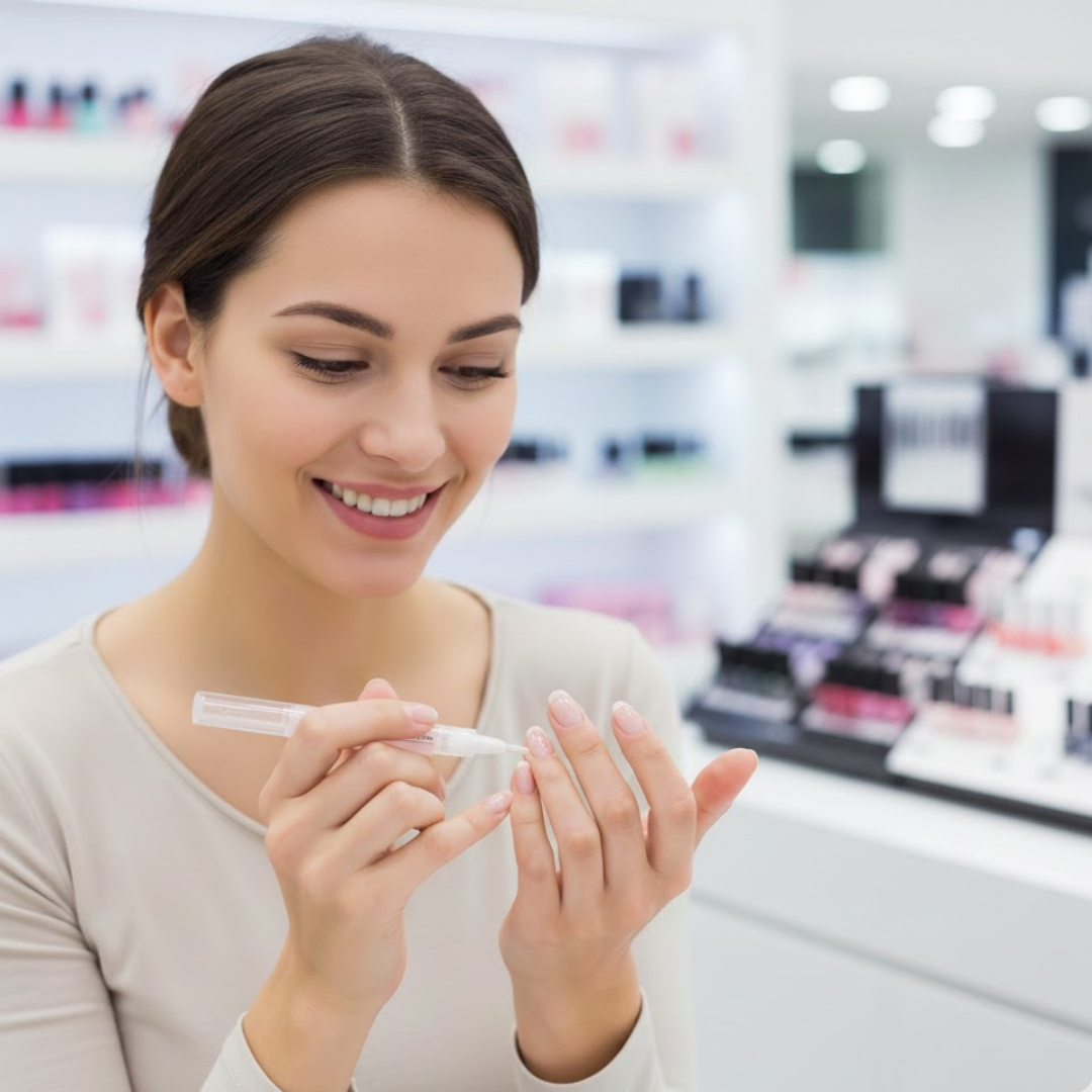 Nail Nutrition Oil Pen Nail Strengthener for Thin Nails And Growth 6 Smells Nail Treatment Cuticle Revitalizer Oil Manicure Nail