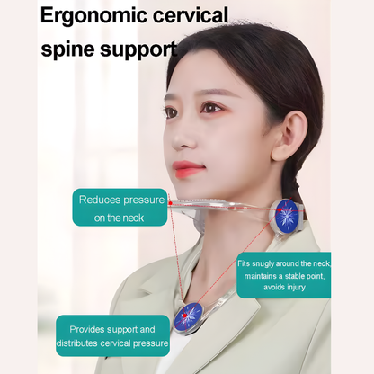 Neck Stretcher Cervical Traction Prevent Neck Forward Tilt Relieve Chronic Neck and Shoulder Pain Correct Posture Adjustable