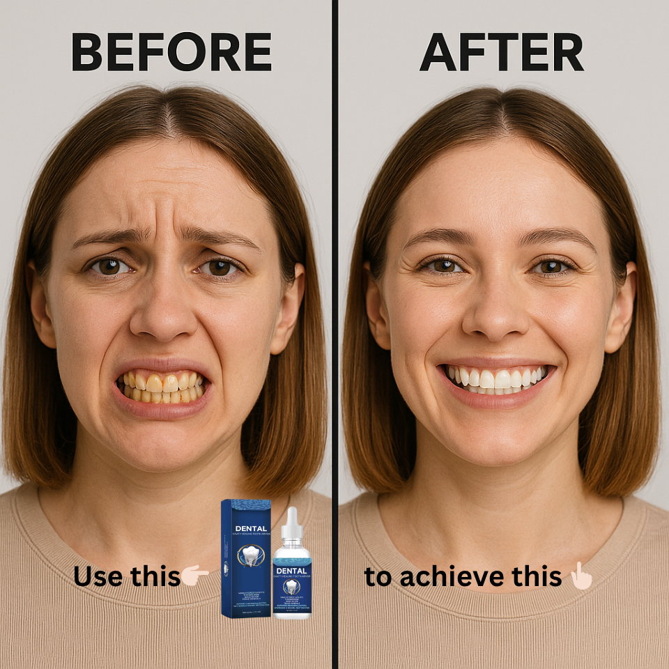 Oralhoe Dental Care Liquid Lasting Freshing Breath Deep Cleaning Oral Hygiene Removes Plaque Stains Teeth Brightening Serum 60ml