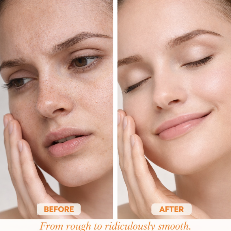 Orange Facial Exfoliate Gel for Deep Moisturizing Pore Cleansing Gentle Facial Scrub Body Cleansing Gel Dead Skin Remover