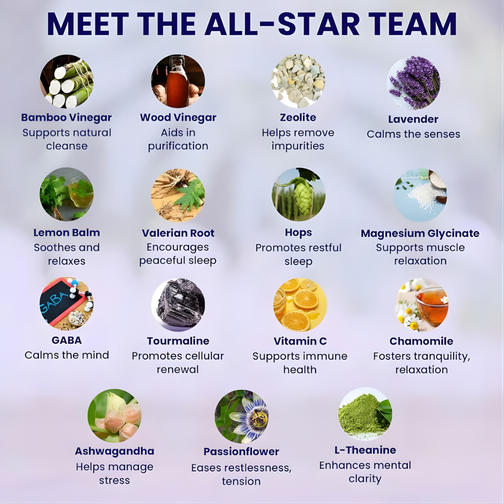 Natural Detox Foot Patches Stress Relief Feet Deep Sleep Herbal Detox Sticker Relieve Stress For Foot Care Tools