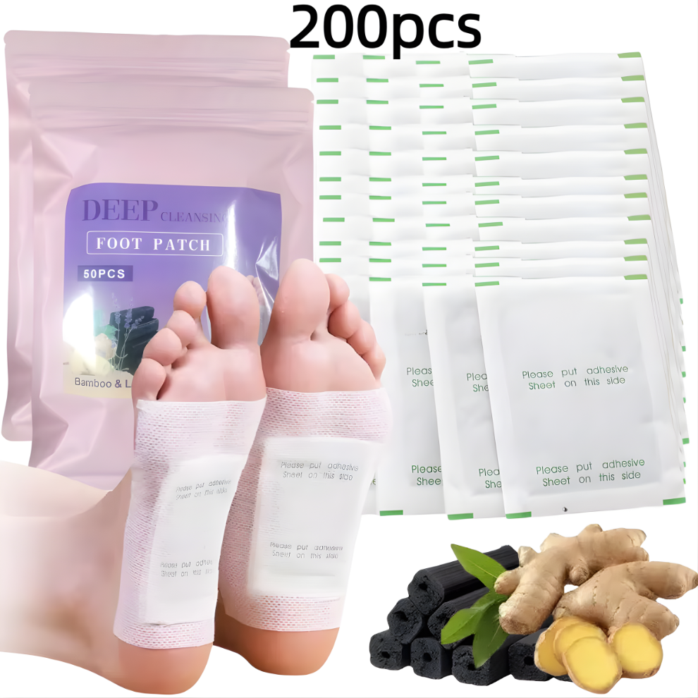 Natural Detox Foot Patches Stress Relief Feet Deep Sleep Herbal Detox Sticker Relieve Stress For Foot Care Tools