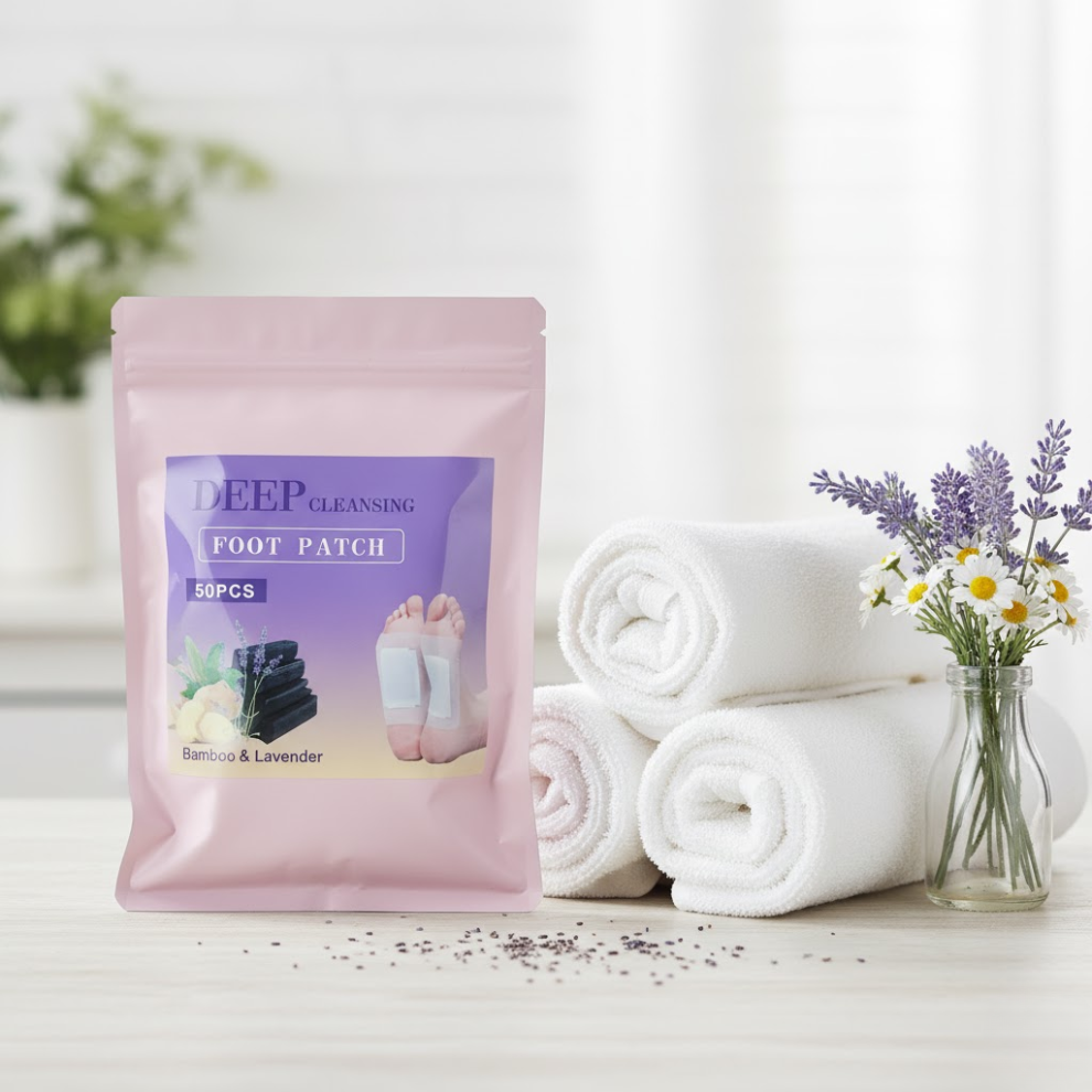 Natural Detox Foot Patches Stress Relief Feet Deep Sleep Herbal Detox Sticker Relieve Stress For Foot Care Tools