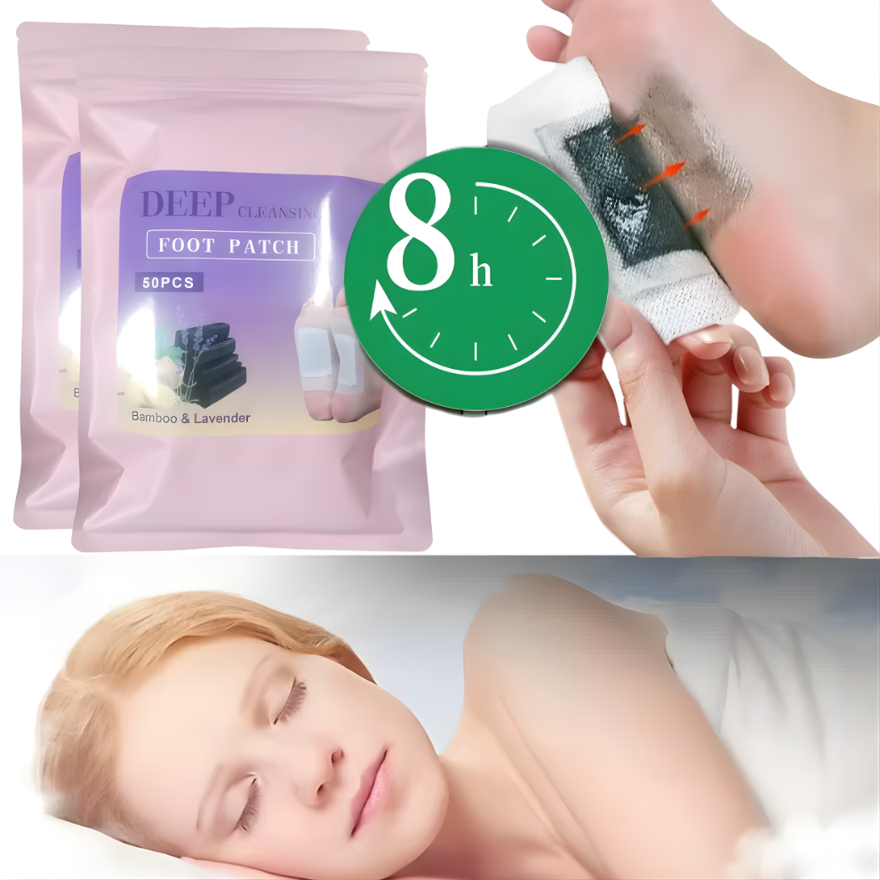 Natural Detox Foot Patches Stress Relief Feet Deep Sleep Herbal Detox Sticker Relieve Stress For Foot Care Tools