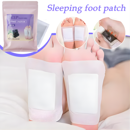 Natural Detox Foot Patches Stress Relief Feet Deep Sleep Herbal Detox Sticker Relieve Stress For Foot Care Tools
