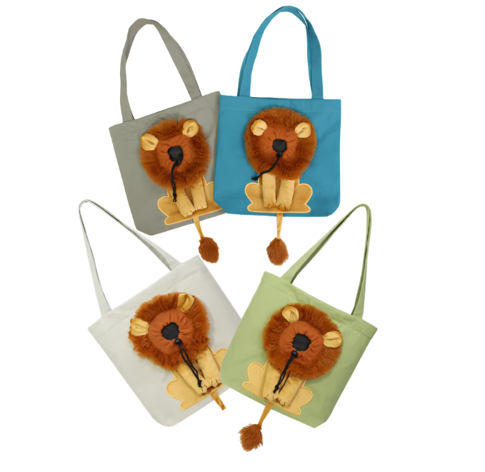 Funny Lion Shaped Cat Pet Carrier Shoulder Bag