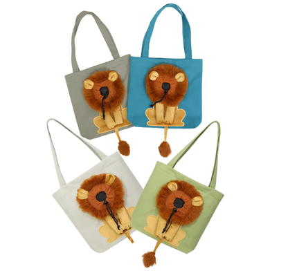 Funny Lion Shaped Cat Pet Carrier Shoulder Bag
