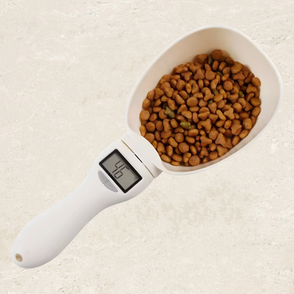 Pet Food Measuring Scoop Electronic Dog Cat Food Measuring Cup Digital Spoon Scale Kitchen Food Scale with LED Display