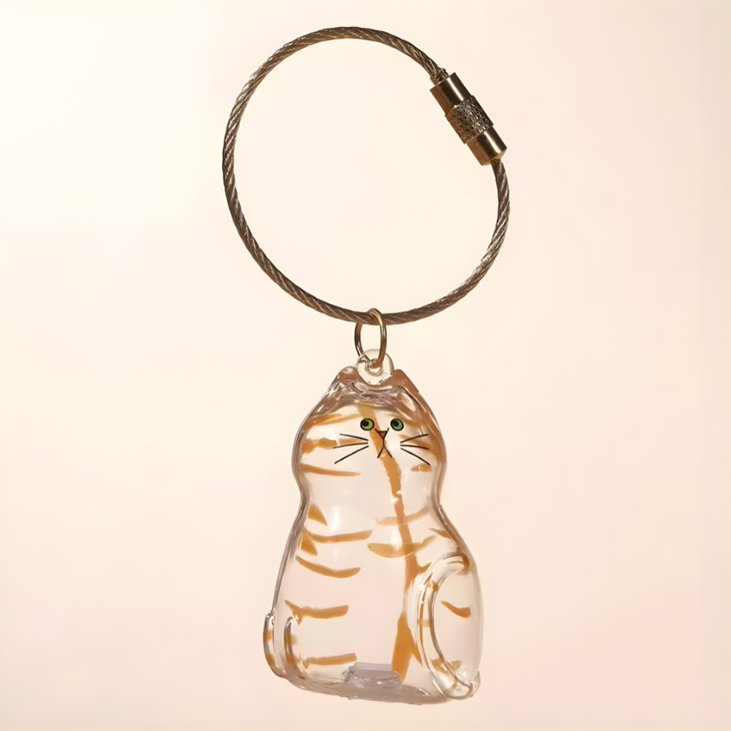 Pet Hair Memorial Keepsake Box & Bottle - Transparent Storage Container for Cat Fur, DIY Decor Gift for Pet Lovers Home Display