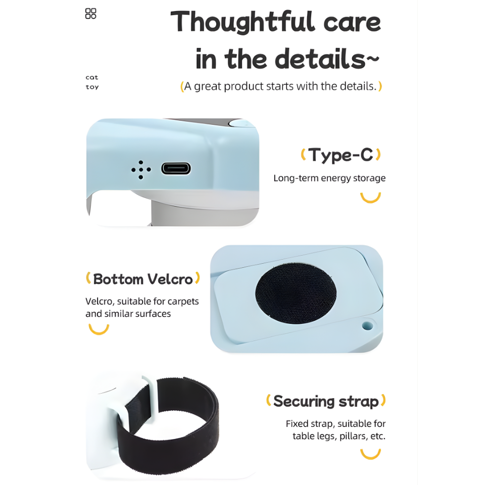 Pet Running Interactive Indoor Cat Toy Automatic/Remote DIY Speed Adjustable Wheeled Exercise for Cats/Dogs Simulating Hunting