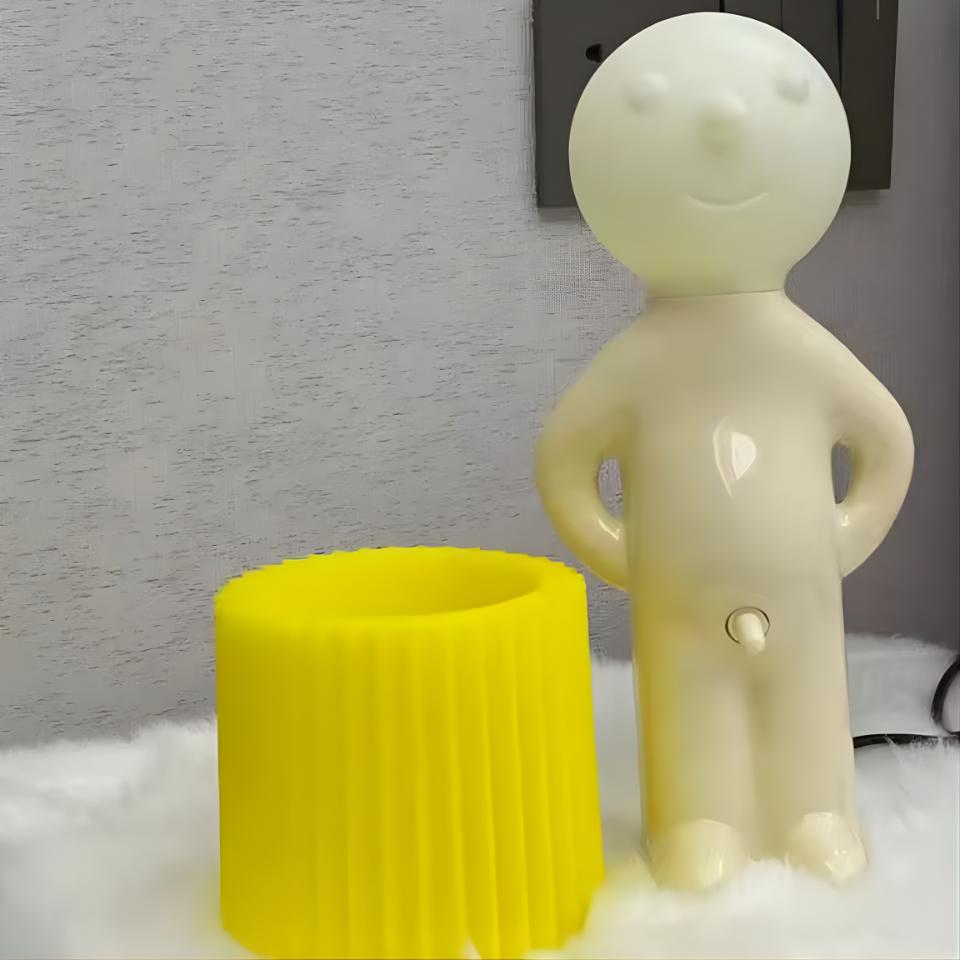 Plug-in Energy-Saving Creative Small Night Light Home Decoration Mr.P A Little Shy Man LED Naughty Boy Lamp Eye Caring