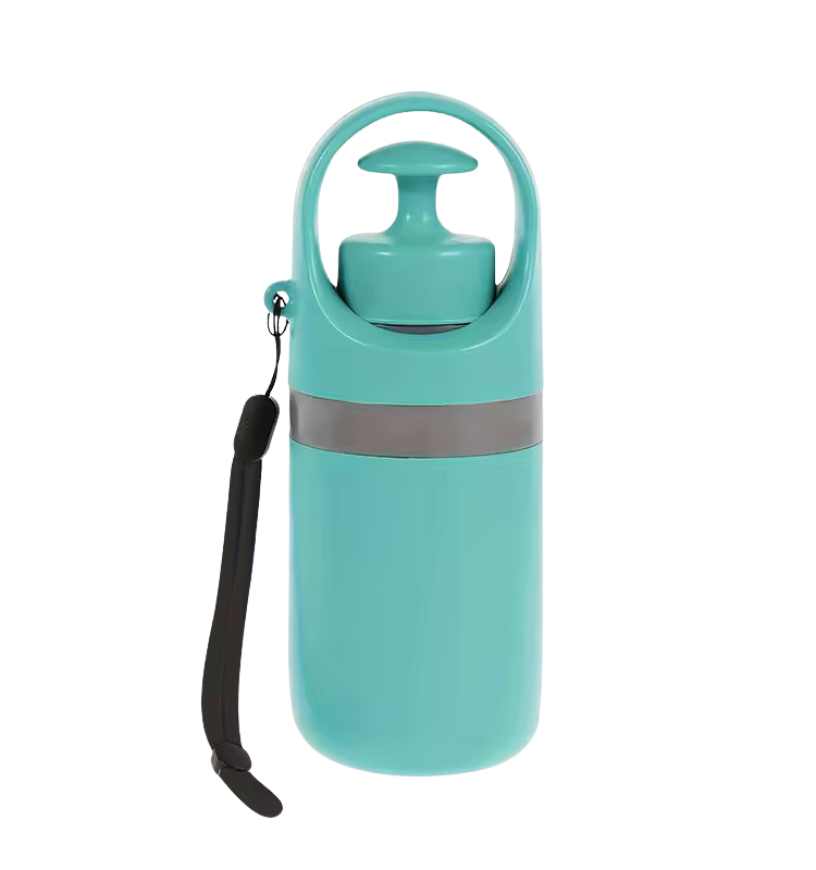 Portable Dog Pooper Scooper Outdoor Pet Waste Pick-up Cleaner Built-in Garbage Bag Handheld Pet Poop Grabber No Touch Design