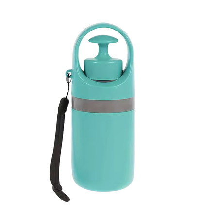 Portable Dog Pooper Scooper Outdoor Pet Waste Pick-up Cleaner Built-in Garbage Bag Handheld Pet Poop Grabber No Touch Design