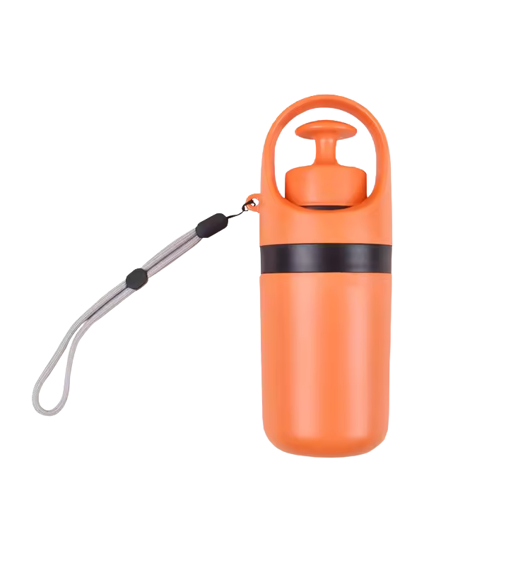 Portable Dog Pooper Scooper Outdoor Pet Waste Pick-up Cleaner Built-in Garbage Bag Handheld Pet Poop Grabber No Touch Design