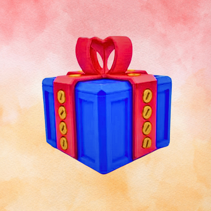 Aurece - 3D Printed Annoying Prank Gift Box, Funny Puzzle Box with Screws