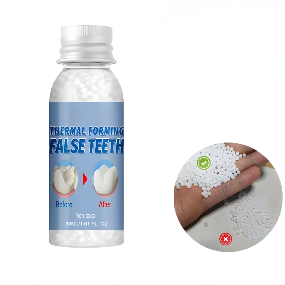 Resin False Teeth – Solid Gums & Temporary Filling for Dental Care