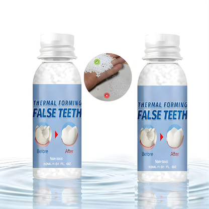 Resin False Teeth – Solid Gums & Temporary Filling for Dental Care