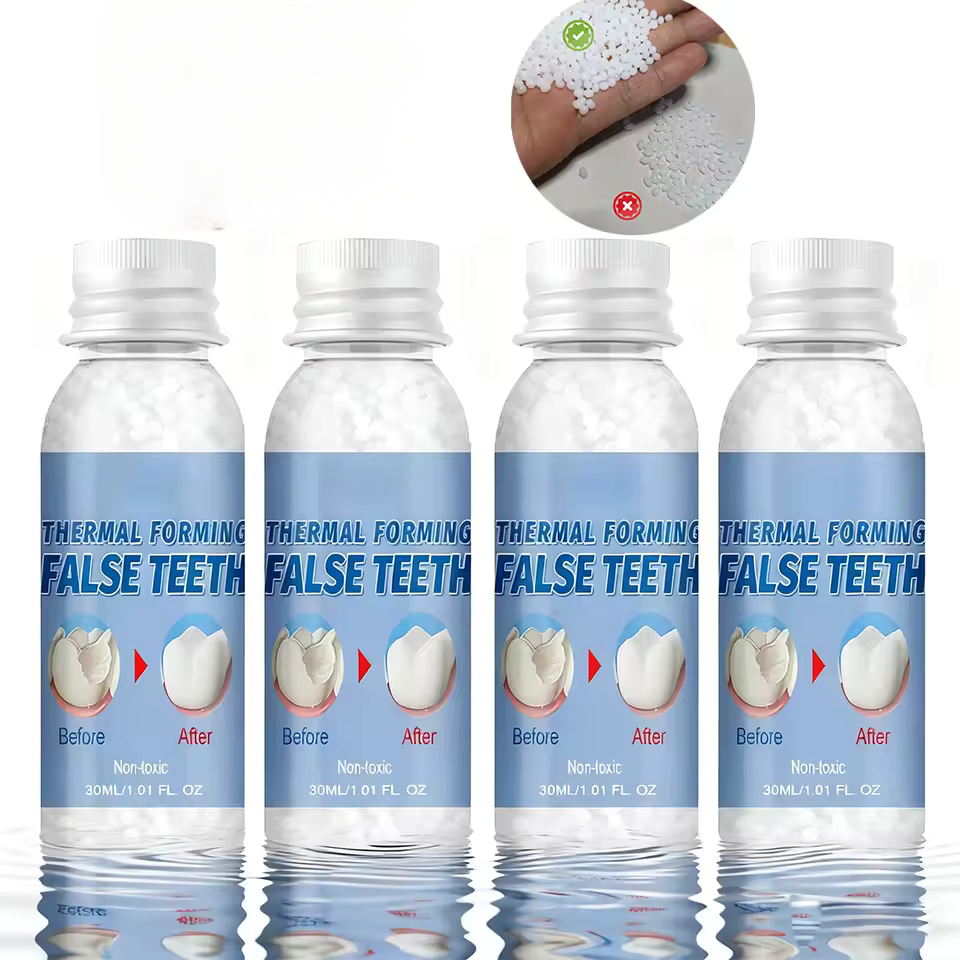 Resin False Teeth – Solid Gums & Temporary Filling for Dental Care