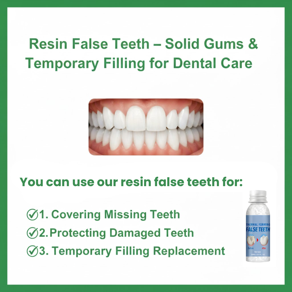 Resin False Teeth