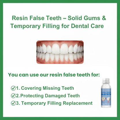 Resin False Teeth