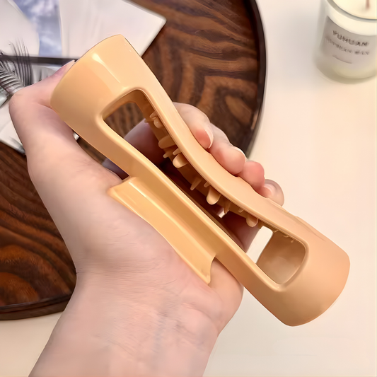 Silicone Flexible Hair Claw Clips, Nonslip Large Bendable Claw Clip | Soft Hair Grip Hairclips for Thin and Thick