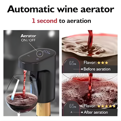 Smart electric digital wine dispenser wine suitable for more than 100 kinds of bottle mouths