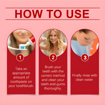 Sp-8 Probiotic Whitening Toothpaste Freshens Breath, Improves Gum Health, Reduces Tartar Teeth Whitening Agent