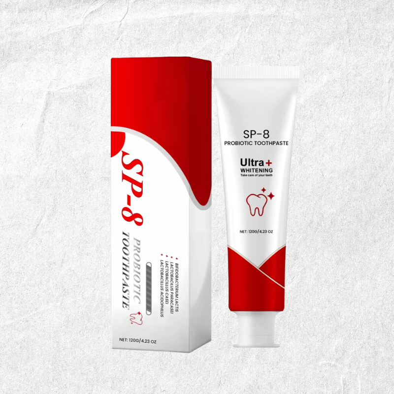Sp-8 Probiotic Whitening Toothpaste Freshens Breath, Improves Gum Health, Reduces Tartar Teeth Whitening Agent