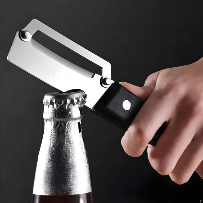 Stainless steel peeler with wooden handle for peeling and slicing fruits and vegetables  Durable and smooth operation