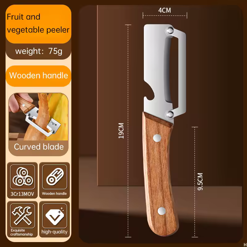 GlideEdge™ Stainless Steel Peeler