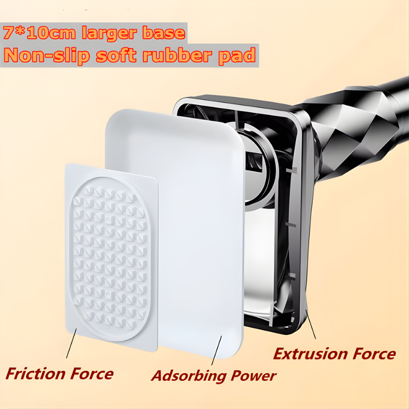 Telescopic Shower Curtain Rod, No Drill Tension Curtain Rod, Extendable from 40cm-500cm, 33mm Diameter Shower Pole Tension Rod