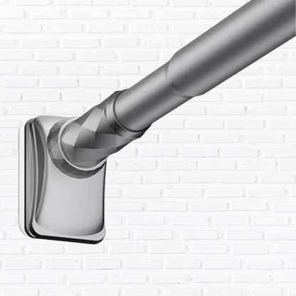 Telescopic Shower Curtain Rod, No Drill Tension Curtain Rod, Extendable from 40cm-500cm, 33mm Diameter Shower Pole Tension Rod