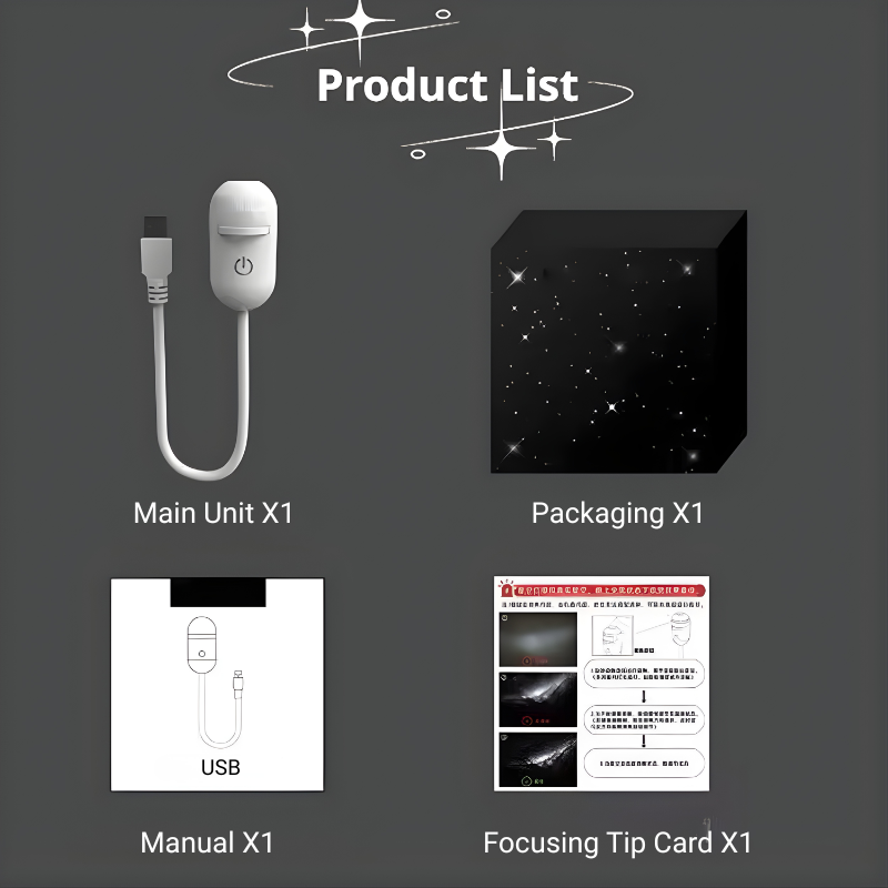 CosmiAura™ Galaxy Projector