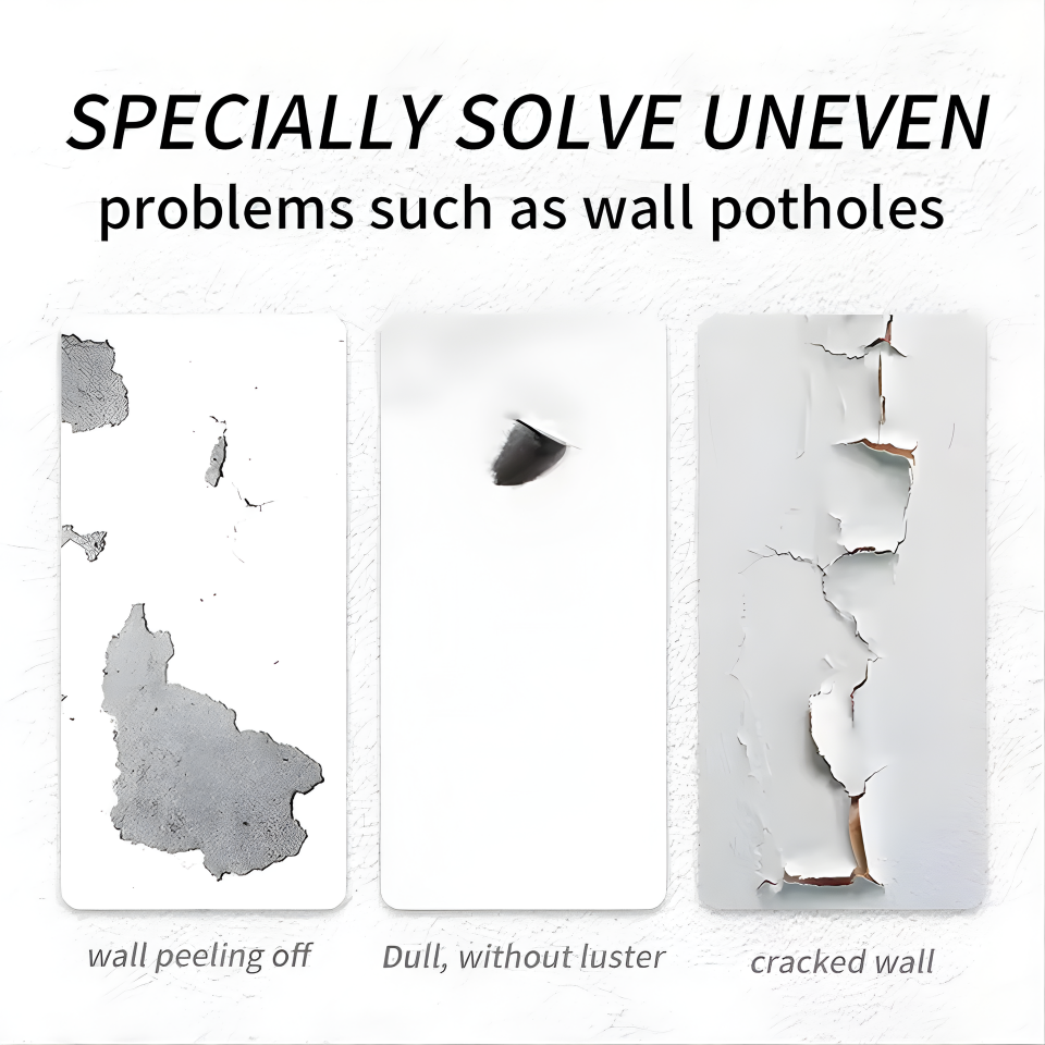 Wall Repair Paste Set with Spatula - Easy-to-Use, No-Mixing Formula, ideal for Home Wall Fixes, White Color, Long-Lasting