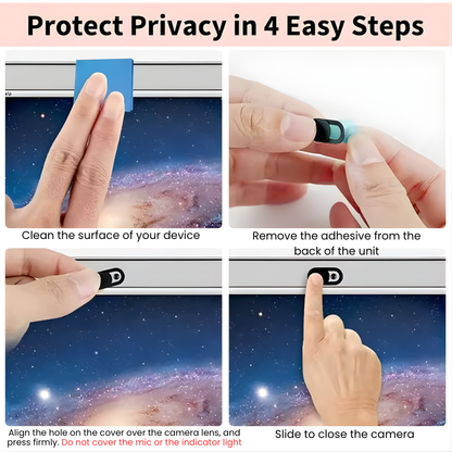 Webcam Cover Slide for Laptop MacBook Pro PC Tablet IPad IPhone Anti-Spy Privacy Shutter Sticker Camera Blocker Ultra Thin Cap