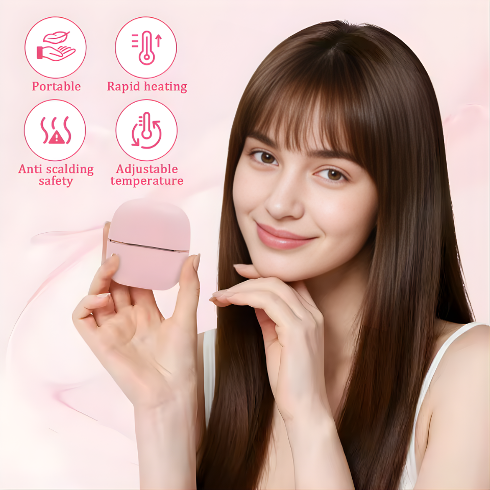 Wireless Negative Ion Straight Hair Comb Mini Portable Longlasting Fluffy Home Straight Hair Comb Hair Styling Hair Straightener