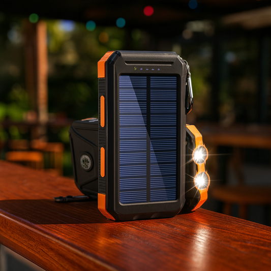XIAOMI Solar Power Bank Wireless 200000mAh Large Capacity Fast Charging External Battery Outdoor Survival Emergency Equipment