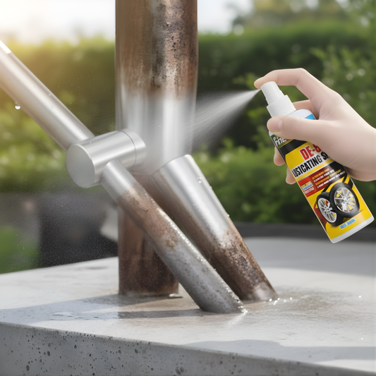  Universal Rust Remover Revitalizing Spray for Car Wheels & Metal Surfaces, Strong Decontamination, Smooth & Reliable