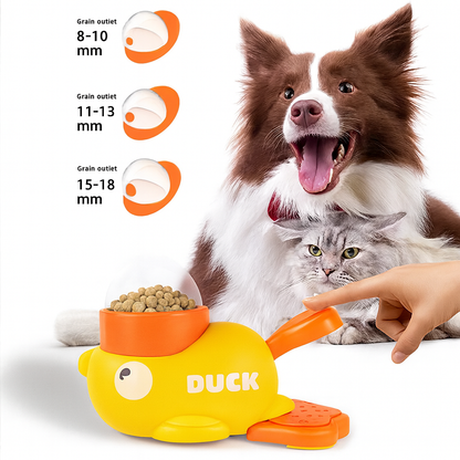 Cartoon_Little_Yellow_Duck_Shape_Interactive_Dog_Toys_Anti-Slip_Design_Pets_Intelligence_Exercise_Feeder_Food_Dispenser_Supplies_2