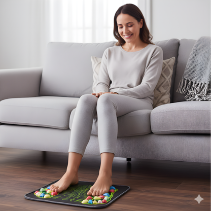 Fingerpressure Board Foot Foot Massage Pad Health Walk Foot Pressure Board Foot Massage Pad Relief Pain Relax Massage Pad