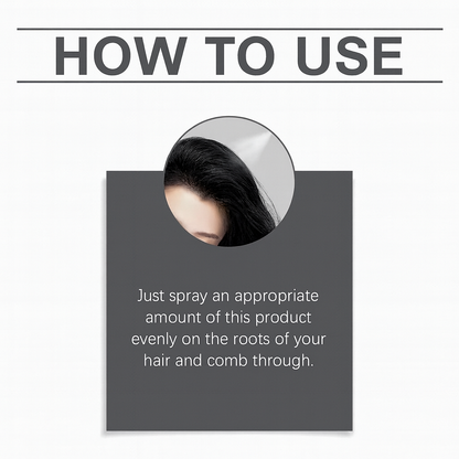 Dry Hair Shampoo Spray Instantly Fresh Fluffy Volumizing Hair Dry Shampoo Volumizing Oil Contro No-Wash Hair Spray Hair Care