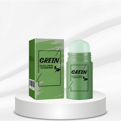 
Green Tea Eggplant Solid Mask Deep Cleansing Oil Control Balance Antioxidan Shrink Pores Remove Blackheads Refreshing Mud Mask